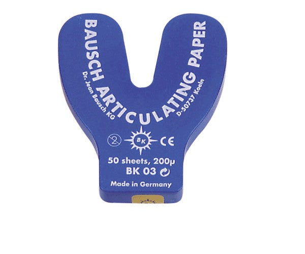 BK 03 papel articular herradura azul 50 hojas 200μ