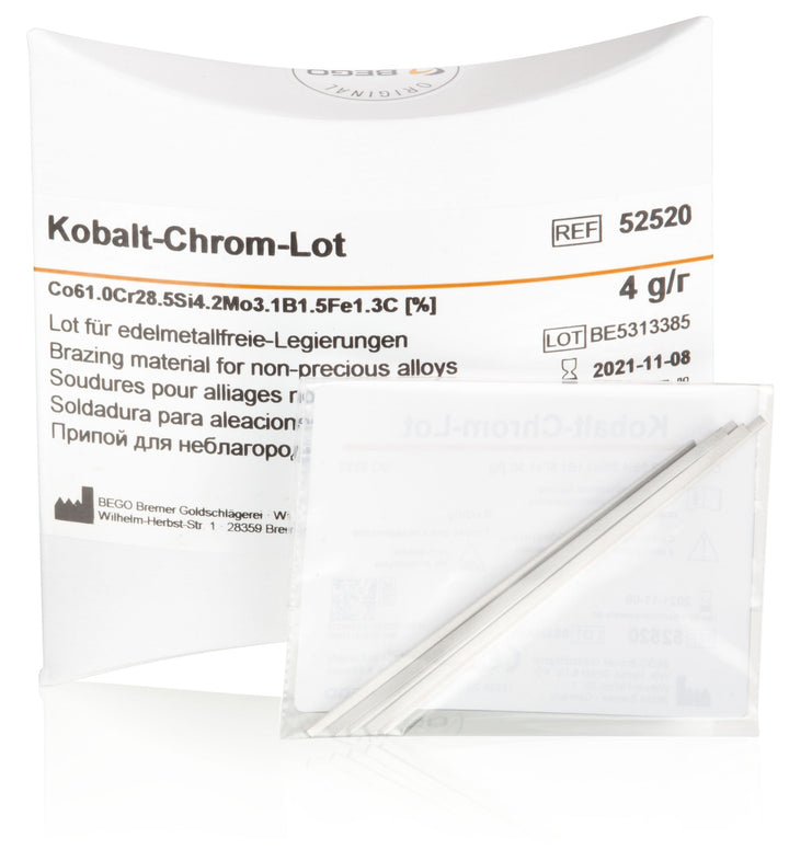 Kobalt Chrom Lot 4 grs. BEGO