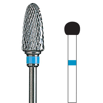 Fresa de tungsteno EDENTA Corte 10 - 7110.040HP