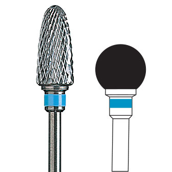 Fresa de tungsteno EDENTA Corte 10 - 7110.080HP