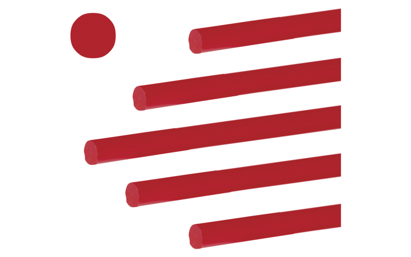 IQ STICKS redondo duro rojo 250 g. Yeti