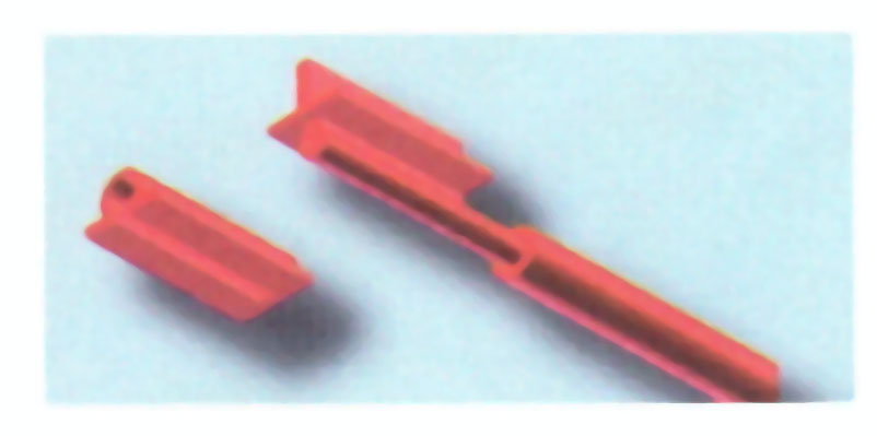 Anclajes plástico calcinable "Interlock" 5 ud.