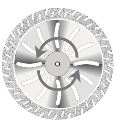 Disco diamante para yeso Edenta