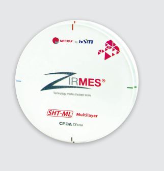 ZIRMES Disco circonio SHTML (Multi capa) Mestra