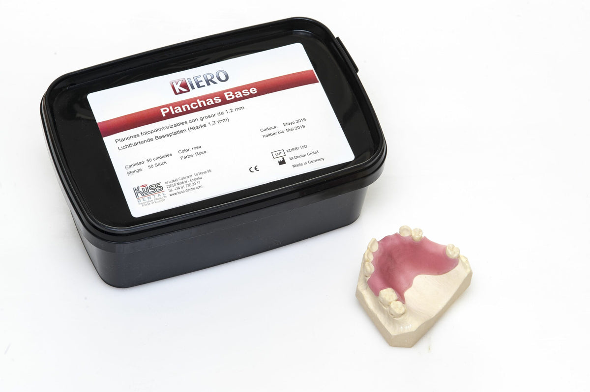 Kiero planchas base 1,2 mm Kuss Dental