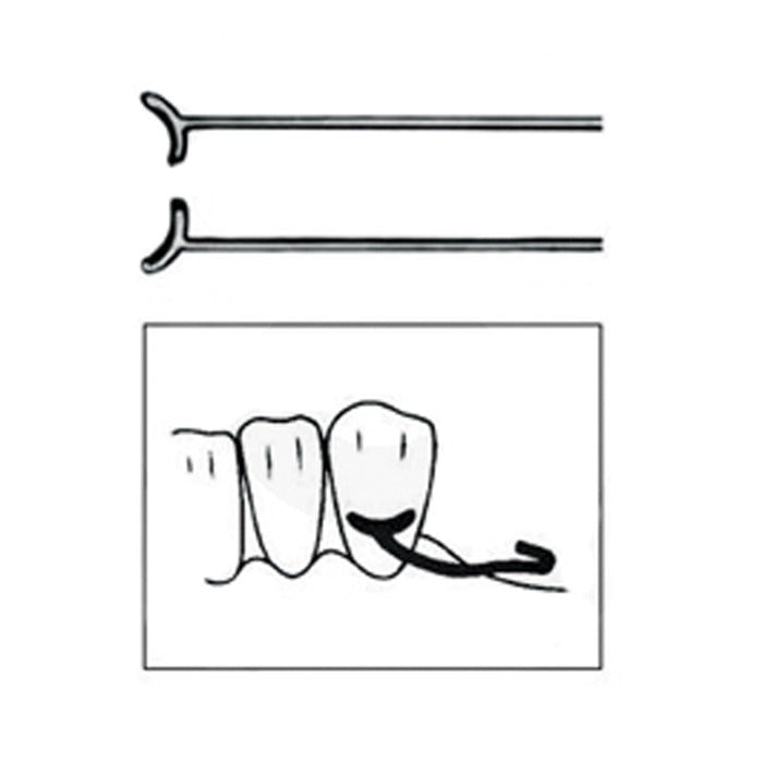 Ganchos J Oblicuos 0,8mm Scheu