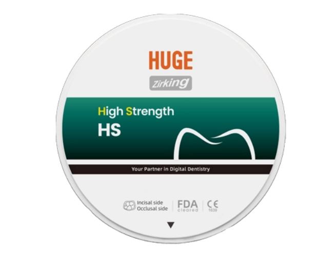 Bloque de Zirconio HS (Alta resistencia) Blanco - Huge